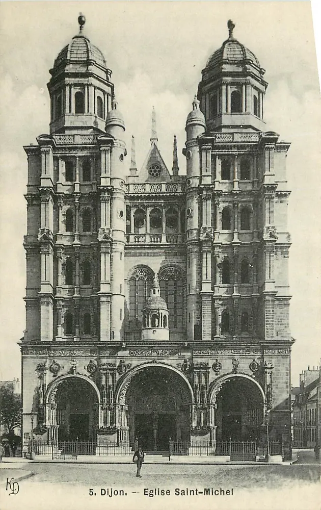 Dijon — Kerk Saint-Michel — KD - Voorkant