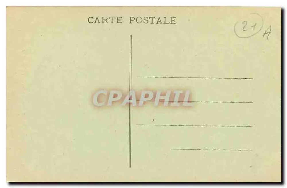 Dijon - Casa das Cariatides - L. V., edit. - Verso