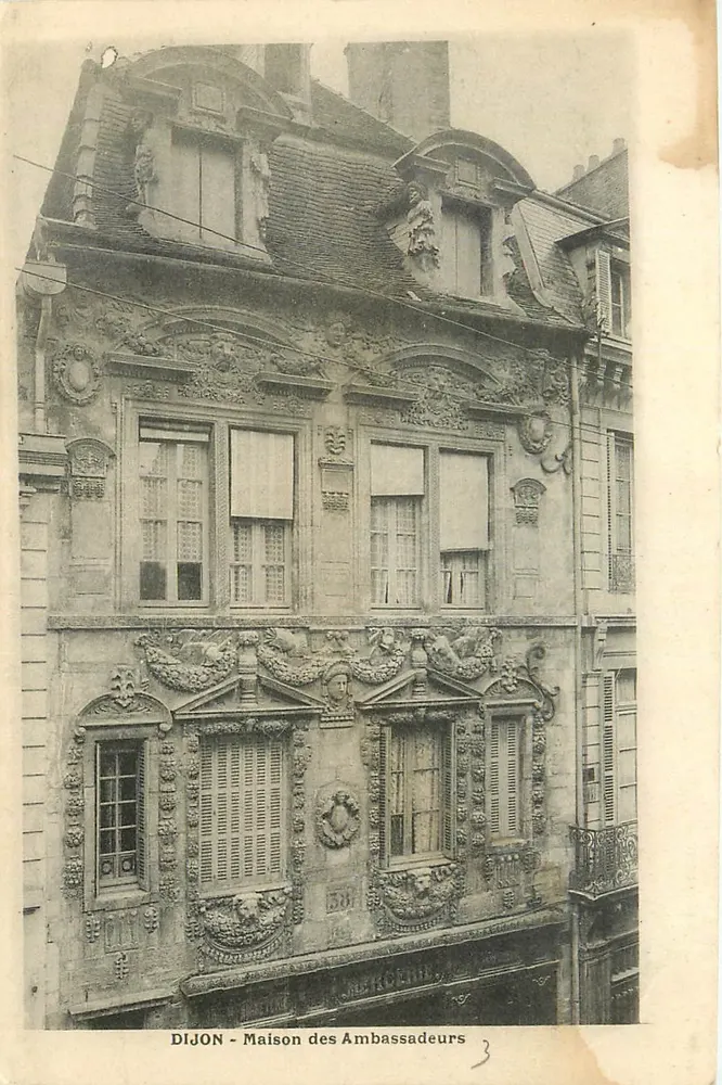 DIJON - Casa dos Embaixadores — editor não visível, n° de série 3 - Frente
