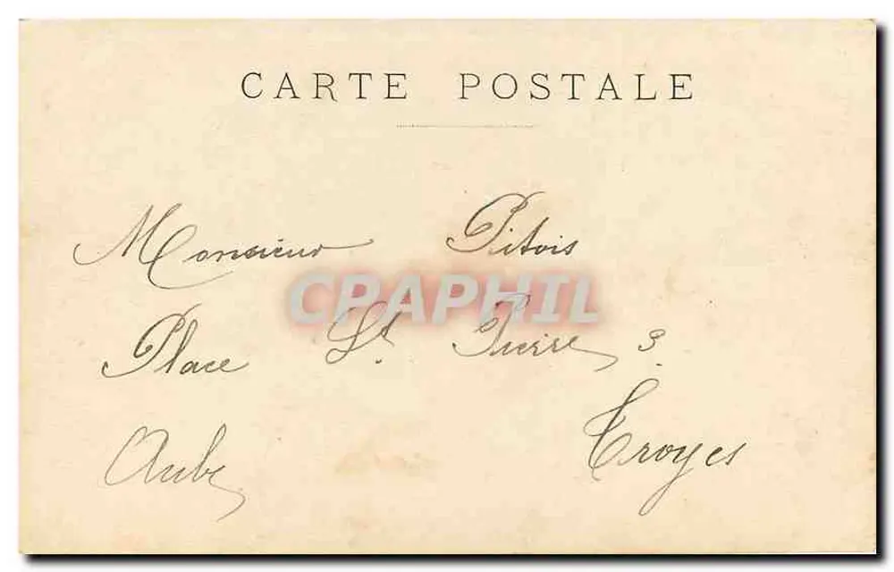 O Grand Palais (Champs-Élysées) — Paris — editor desconhecido, n° 23 - Verso