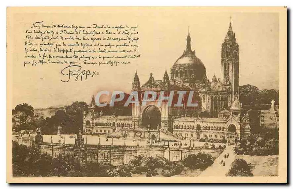 Basílica de Santa Térèsa de Lisieux — projeto de realização — editor não identificado - Frente