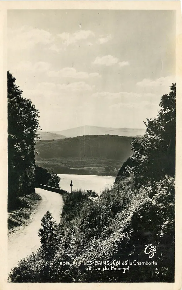 Aix-les-Bains — Col de la Chambotte et Lac du Bourget — Cigé - Recto