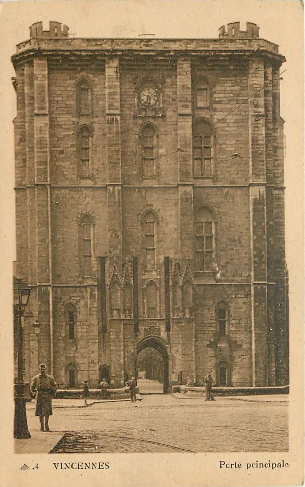 Vincennes — Porta Principal — Cie des Arts Mécaniques, n°4 - Frente