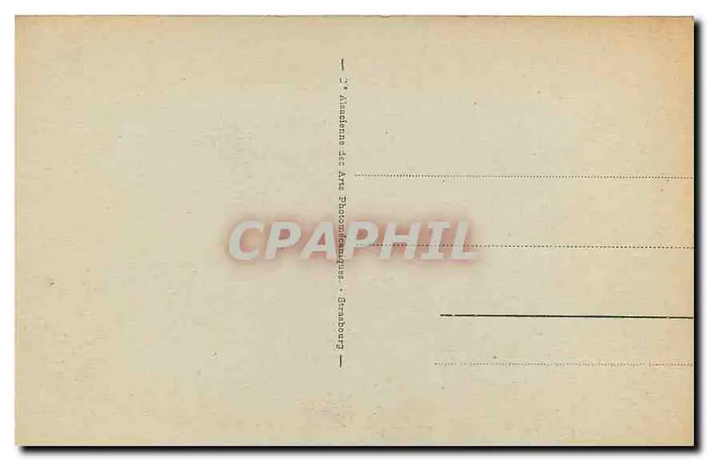 Strasbourg - Die Rheinbrücken - Blick Richtung Kehl — Graphphil, n° 163 - Rückseite