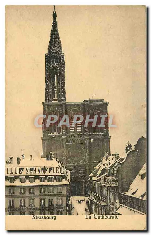 Strasbourg — A Catedral — Editor Ville Schauffler - Frente