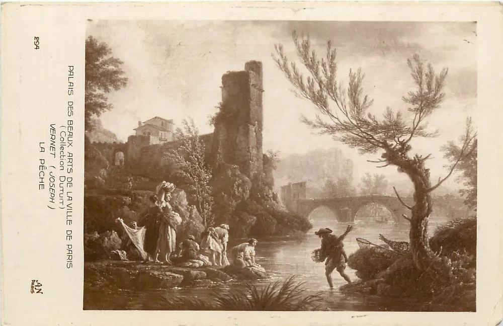 Die Pfirsiche — Palais des Beaux-Arts der Stadt Paris — VERNET (Sammlung Duturt) - Vorderseite