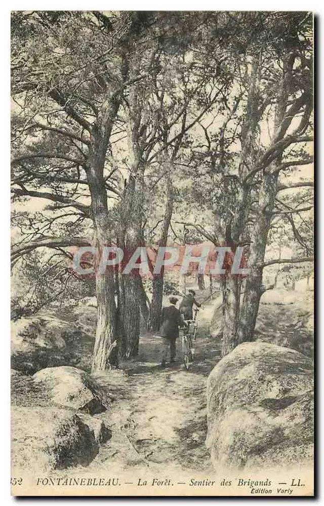Fontainebleau — La Forêt — Sentier des Brigands — Édition Varly - Recto