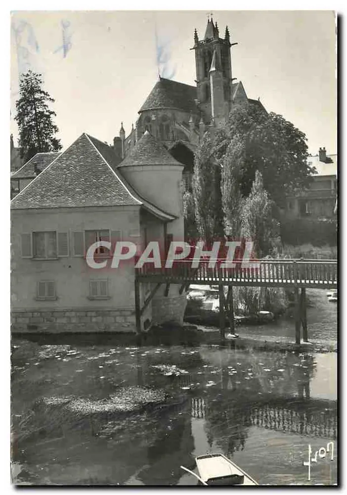 Moret-sur-Loing — L'Église et le Loing — Éditions d'Art, Paris - Recto