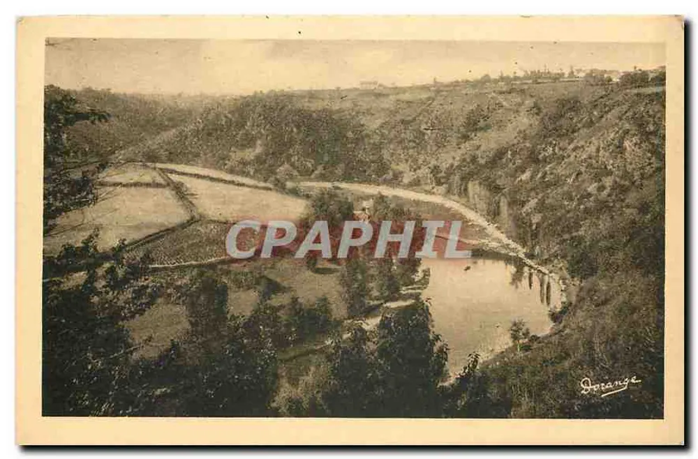 Gargilesse (Indre) — Schleife der Creuse und Mühle der Prune — R. Dorange, Tours - Vorderseite