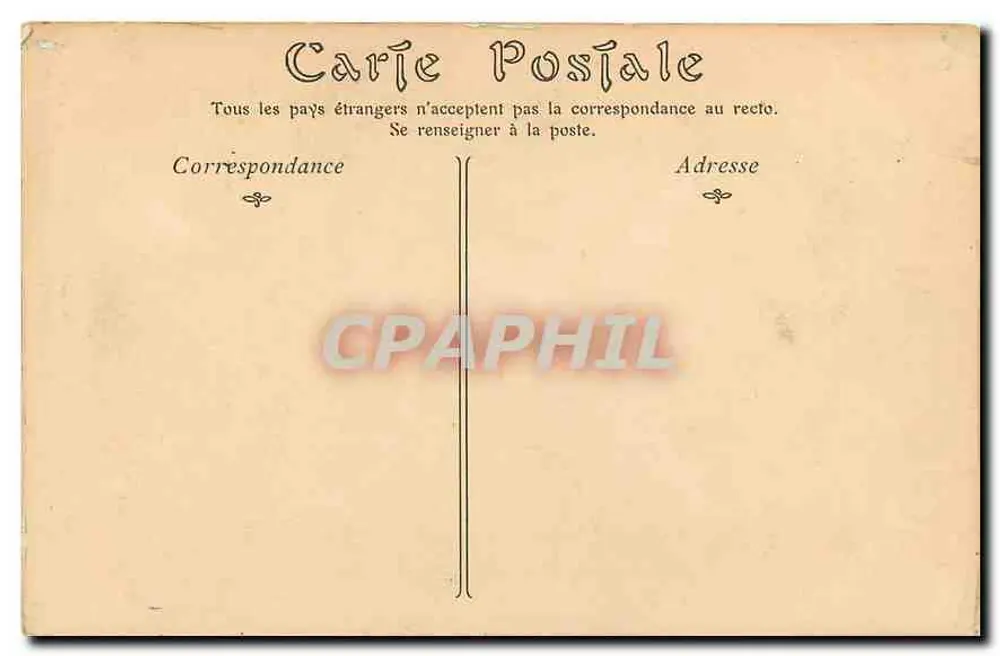 Sainte Geneviève wacht über Paris — von Duvivis de Chavaunes - Rückseite