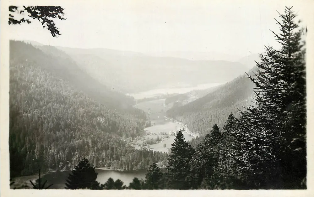 Vallée des Lacs de Retournemer et Longemer — Édition « La Cigogne » — Strasbourg - Recto