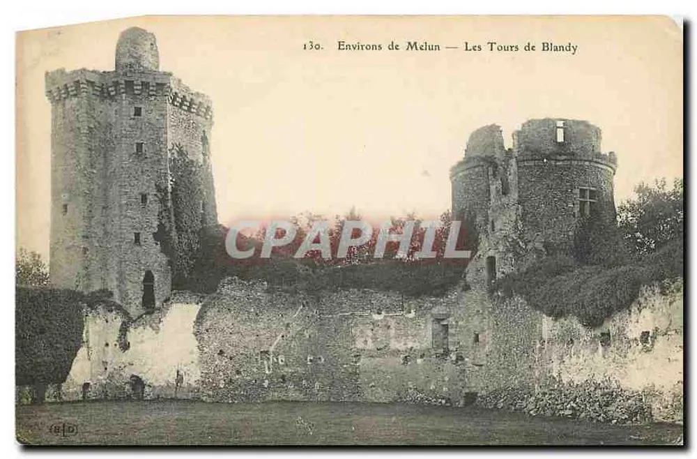 Intorno a Melun — Le Torri di Blandy — 130 - Recto