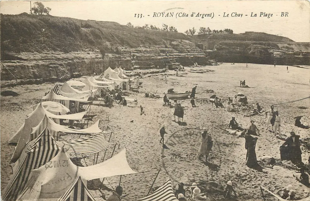 Royan (Côte d'Argent) - Le Chay - La Plage - BR - Frente