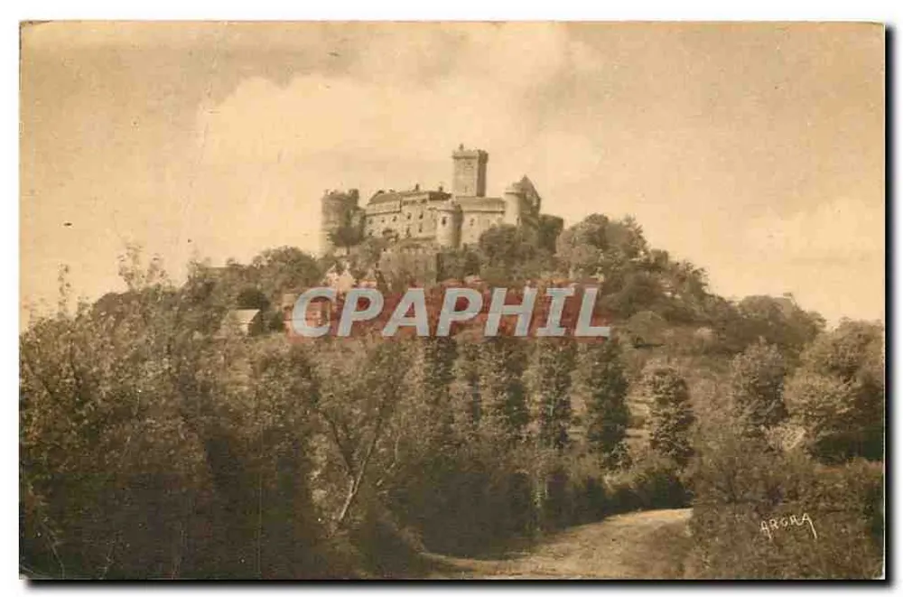 Castle of Castelnau — Overview — Les Arts Graphiques (n° 661) - Front