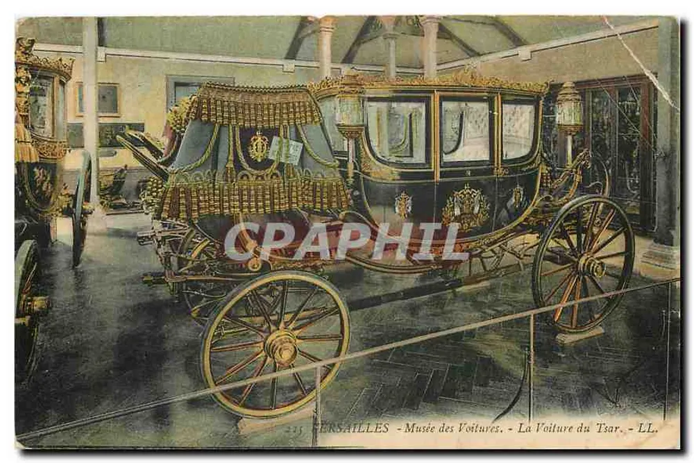 Versailles - Museum der Autos - Das Auto des Zaren - LL - Vorderseite