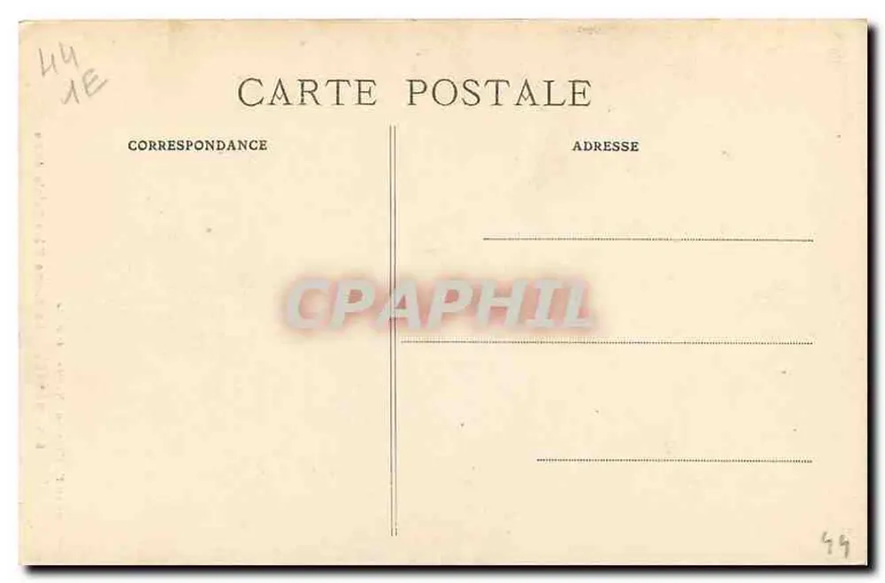 Nantes — La Bonne Mère Sainte-Anne — Collection F. Chapeau, 4e mille - Verso