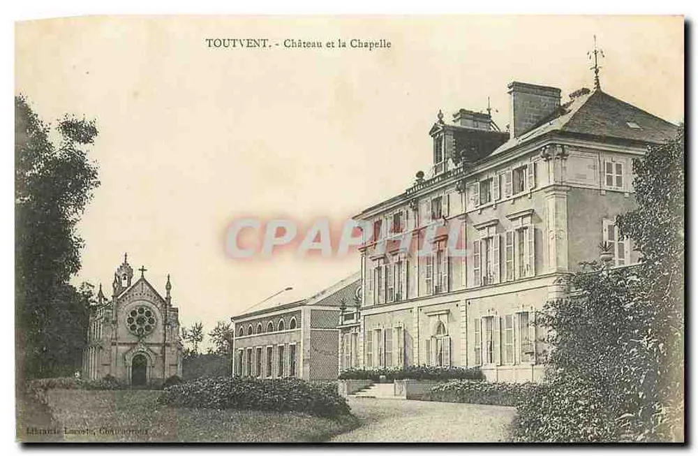 TOUTVENT - Castelo e Capela — Editor: Livraria Laucel, Gouvion - Frente