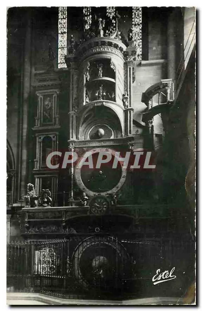 Strasbourg — L'Horloge Astronomique de la Cathédrale — Éditions R. Lecourbe, Paris - Recto