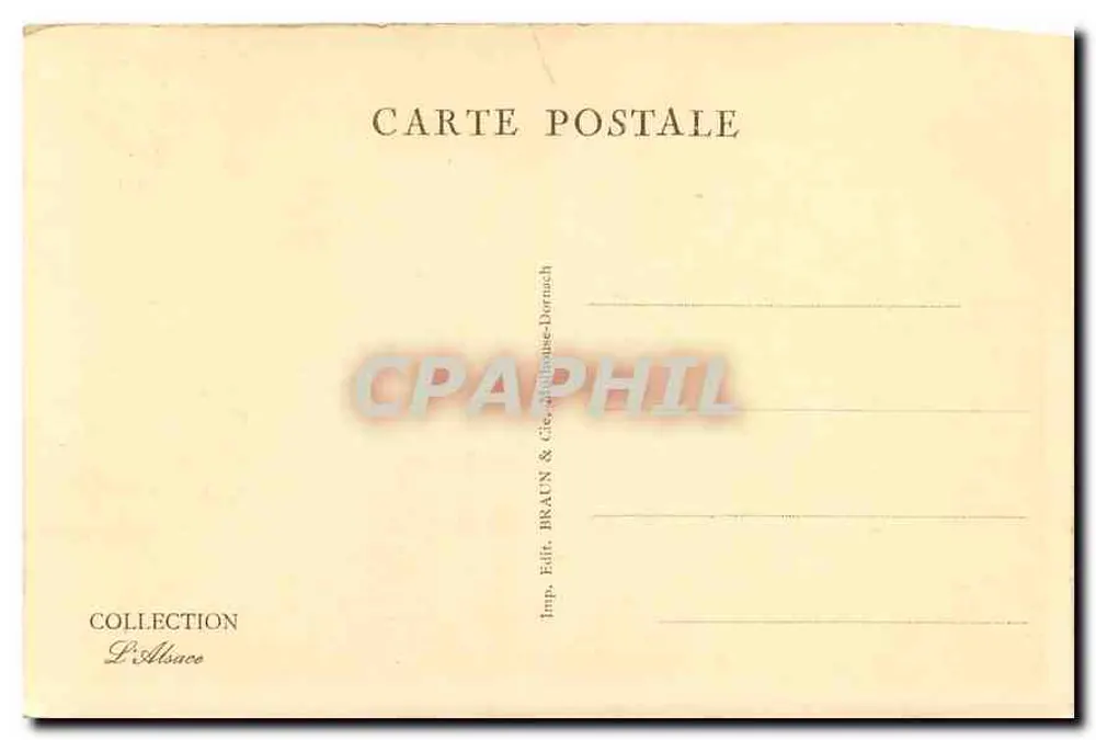 Mulhouse — Vieille maison alsacienne (XVIe siècle) - Verso