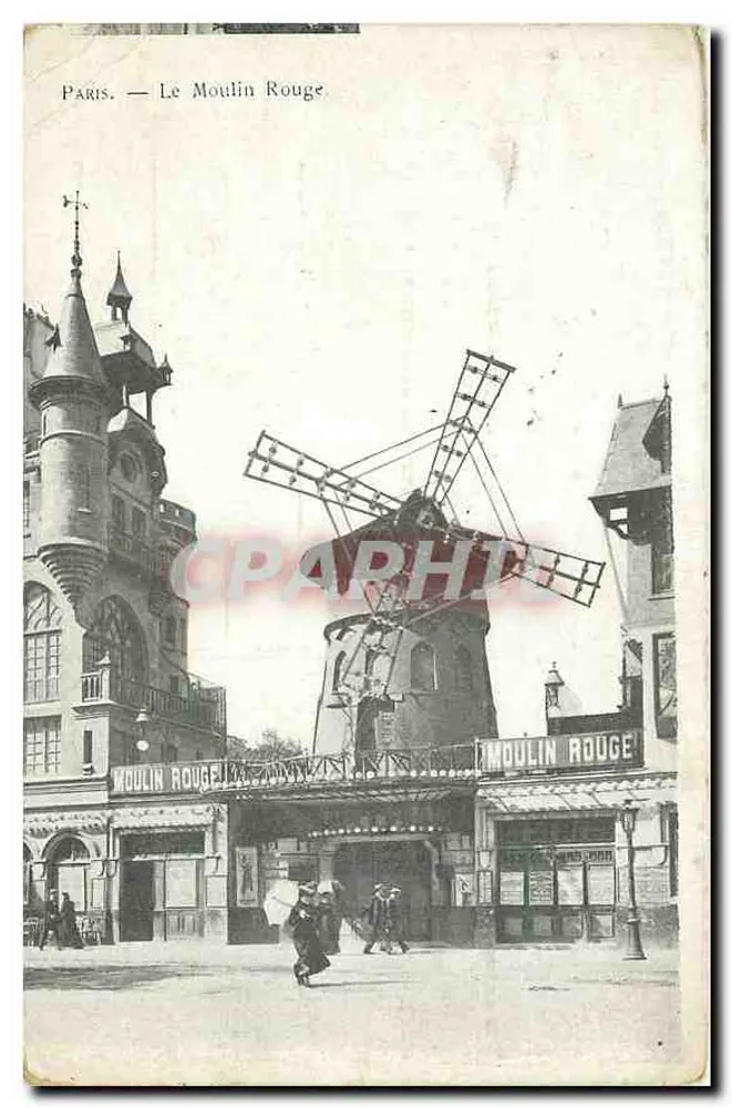 Paris — O Moulin Rouge - Frente