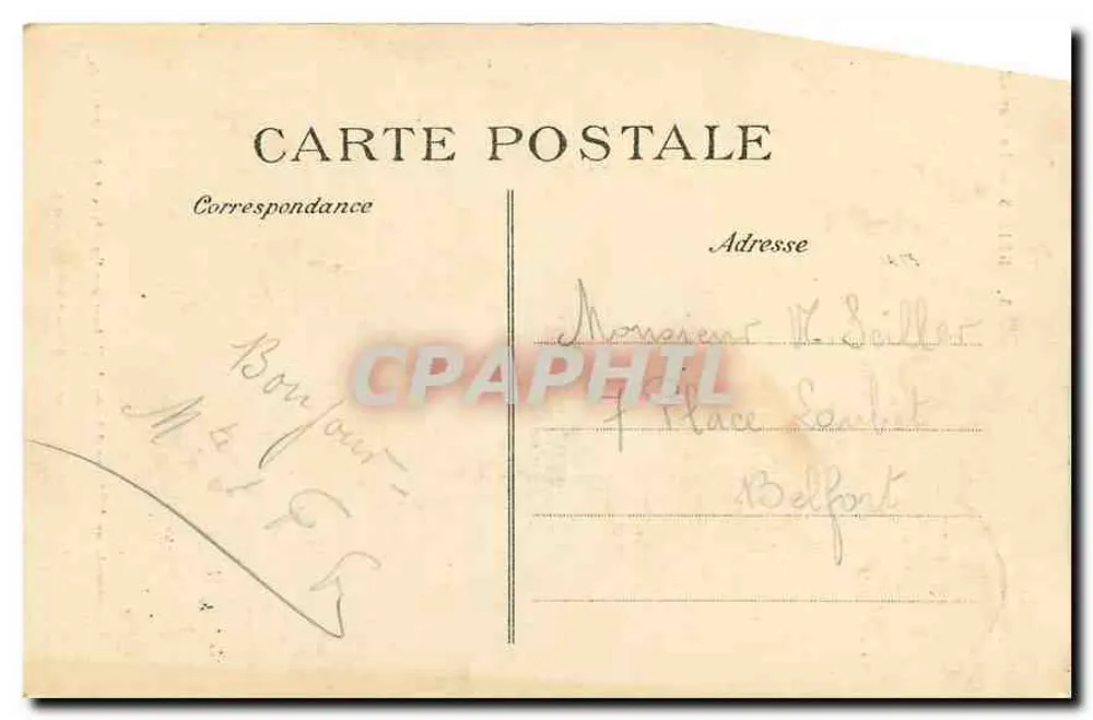 Reims — A Catedral — Editor não visível, n° de série 3 - Verso