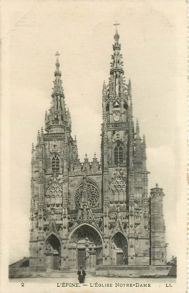 L'Épine — Katedra Najświętszej Maryi Panny — LL - Awers
