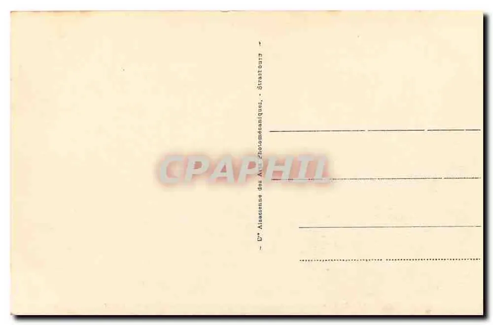 Cancalé - Die Felsen der Pointe du Grouin, von der See gesehen — n°12 — Verlag: A. Streteour - Rückseite