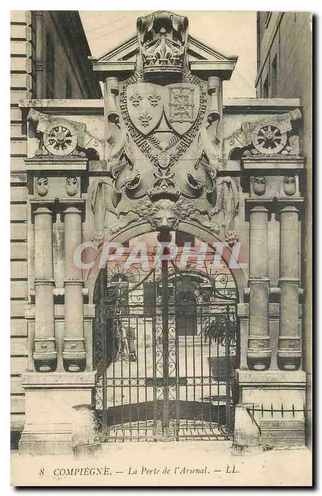 Compiègne — A Porta do Arsenal — LL. - Frente