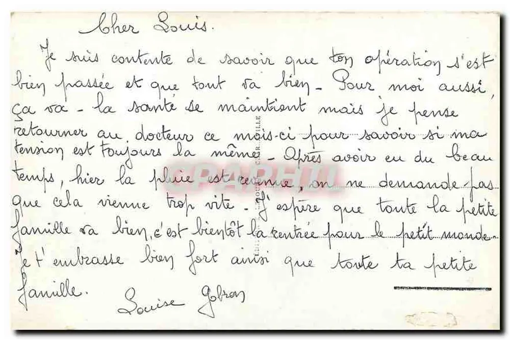 Mézières — A Igreja — Editor anônimo, n° 01952 - Verso