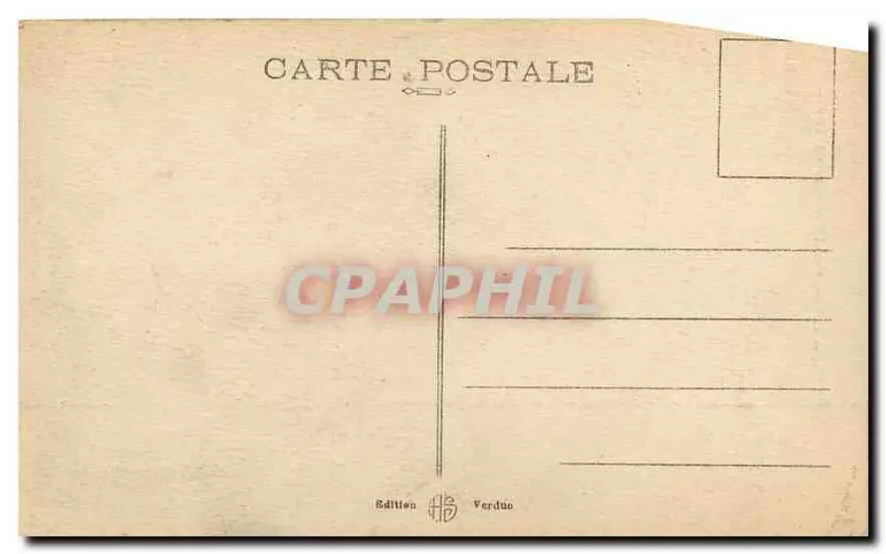 Verdun — A Porta Châtel (datando do século XV) - Verso