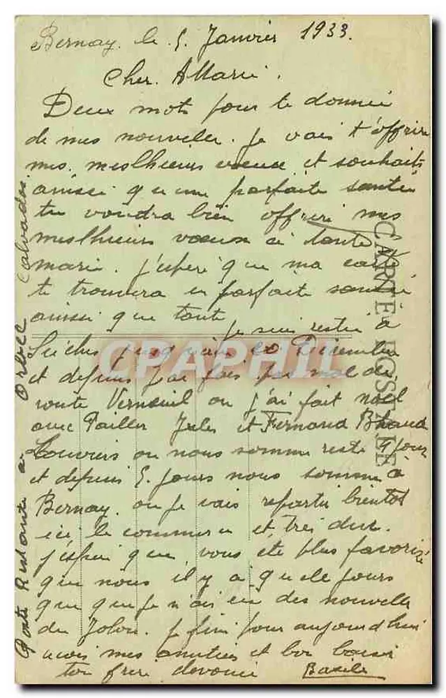 Verneuil (Eure) — Ansicht von den Gräben und Promenaden — Imprimerie de Léonard, n°31 - Rückseite