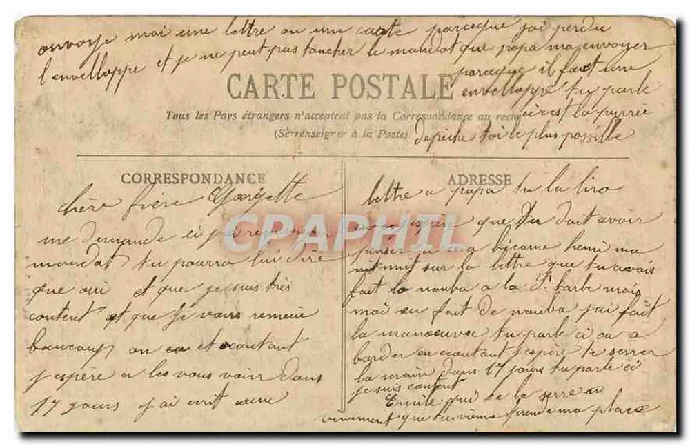 NANCY - Palácio Ducal, Museu Lorrain — editor: Magasin Monna, Nancy, n°9 - Verso
