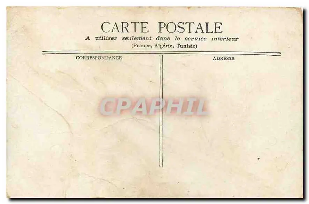 Paris - Le Palais de Justice & La Ste. Chapelle - Verso