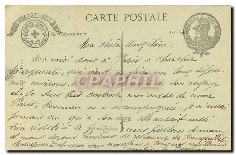 Paris — Chapelle des Invalides — Tombeau de Napoléon - Verso