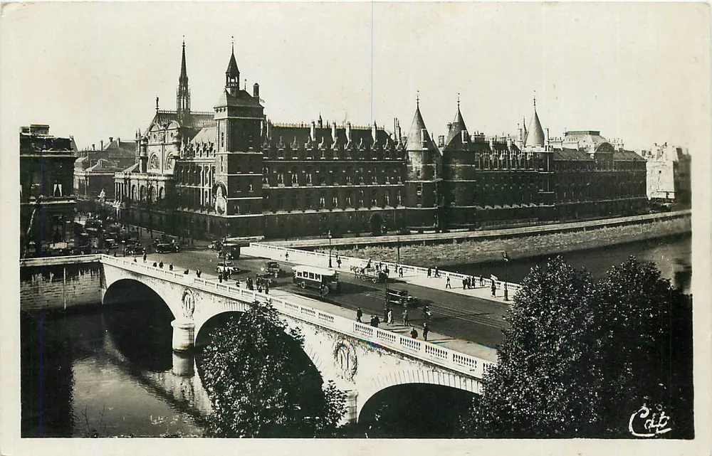 Le Pont au Change et la Conciergerie — Paris — éditeur C.A.P. - PARIS, n° 278 - Recto