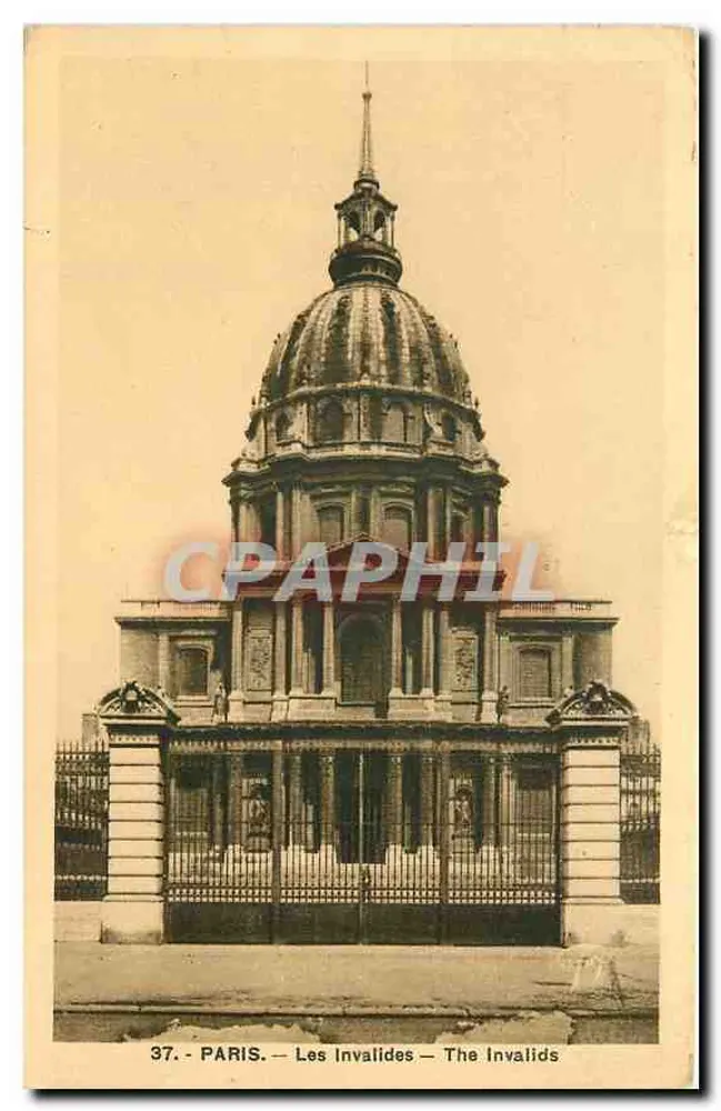 Paris — Les Invalides — The Invalids — 37 - Frente