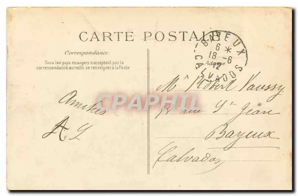 PARIS — Pałac Sprawiedliwości — wydawca nr 4239 - Rewers