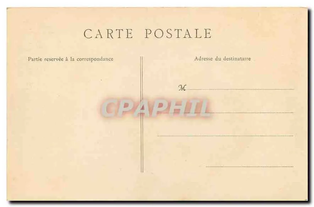 Paris — Parc Monceau - A Rotonda — E.R., Paris, n°34 - Verso