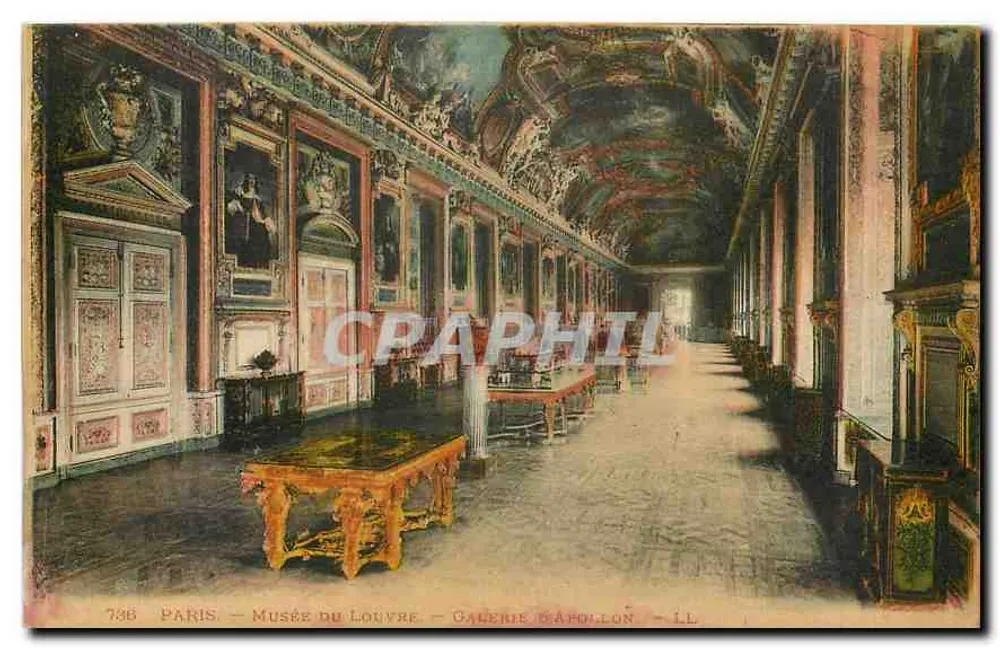 Paris — Musée du Louvre — Galerie d'Apollon — n° 786 - Recto