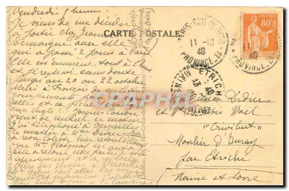 Paris — Túmulo do Soldado Desconhecido — 60 - Verso
