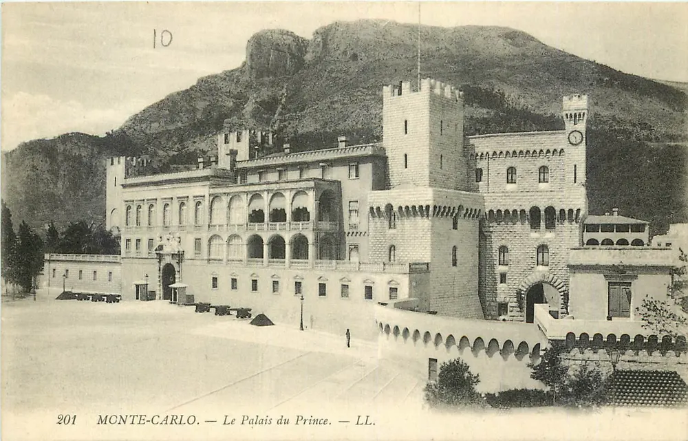 Monte-Carlo — O Palácio do Príncipe — LL. - Frente