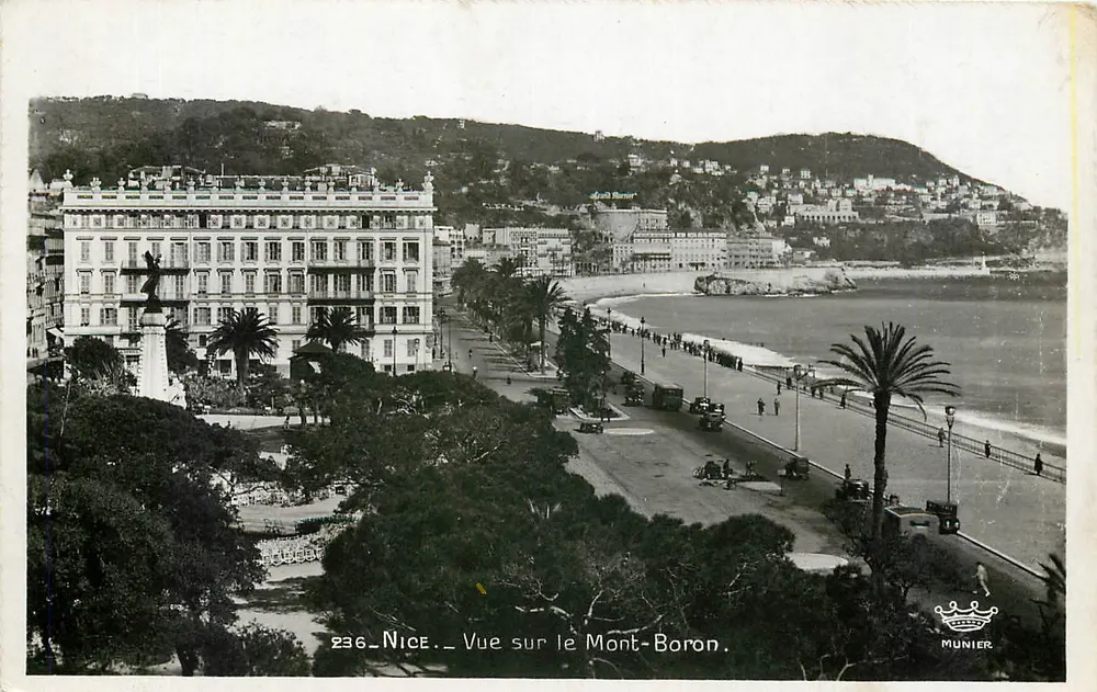 Nice — Uitzicht op de Mont-Boron — Munier n°236 - Voorkant
