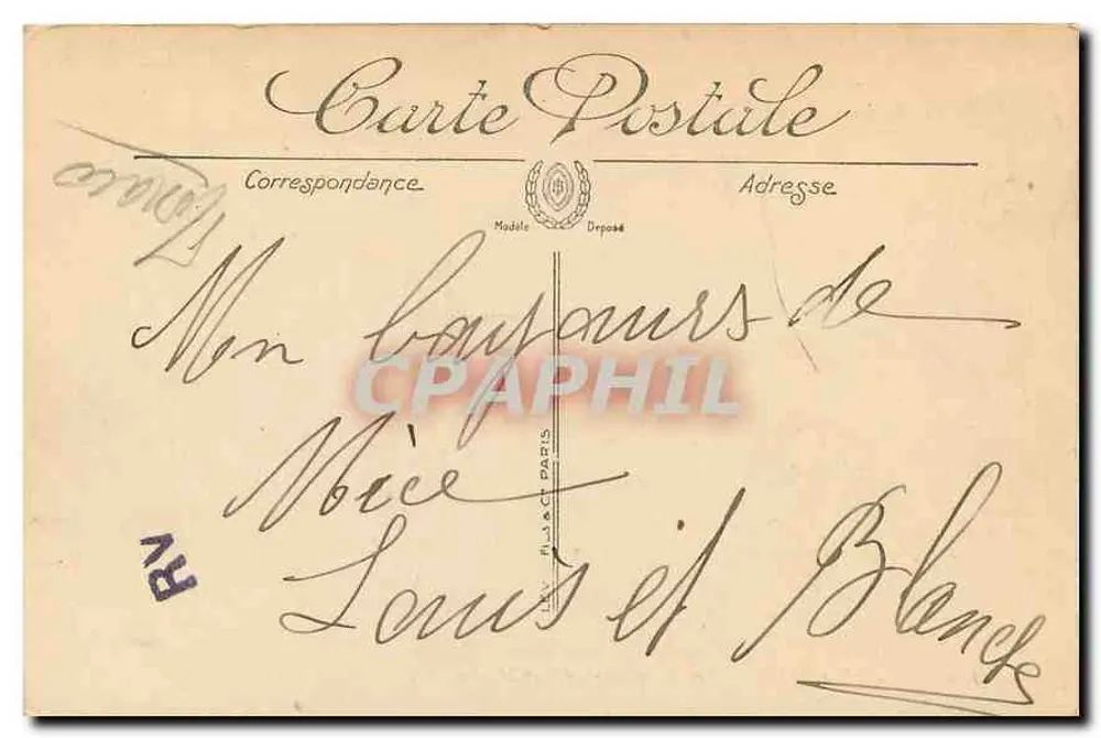 MONTE-CARLO — Die Terrassen und Cap Martin — 1.1 - Rückseite