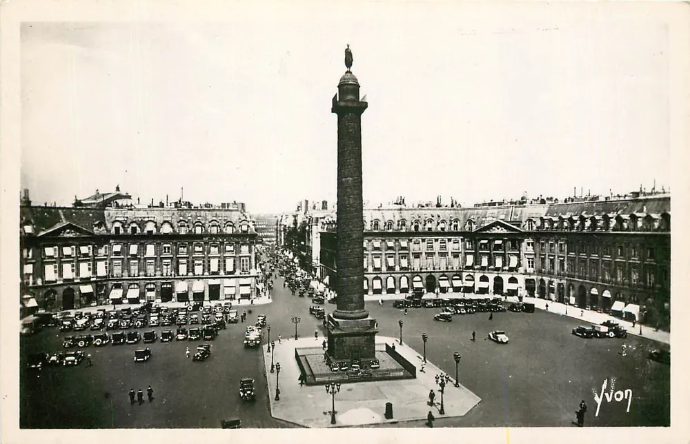 Place Vendôme — colonne Vendôme — Yvon - Recto