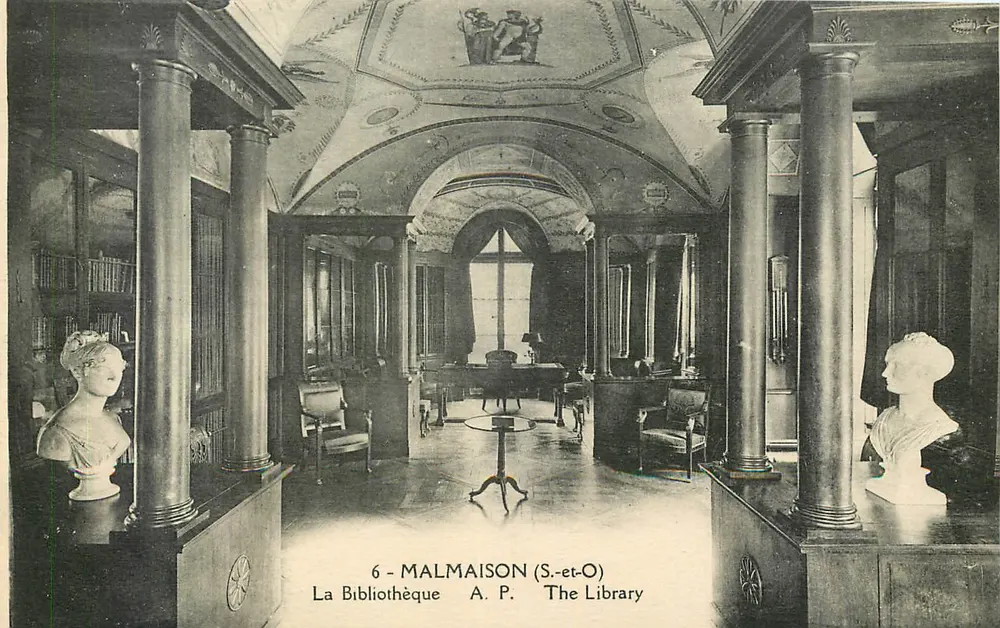 A Biblioteca — Malmaison (S.-et-O) — A.P. - Frente