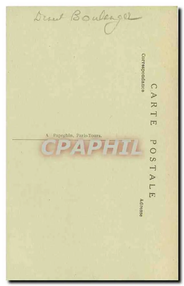 A Biblioteca — Malmaison (S.-et-O) — A.P. - Verso