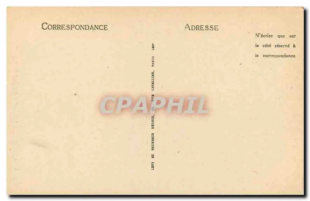 Orange — A Rue Pontilliac — LL n°31 - Verso