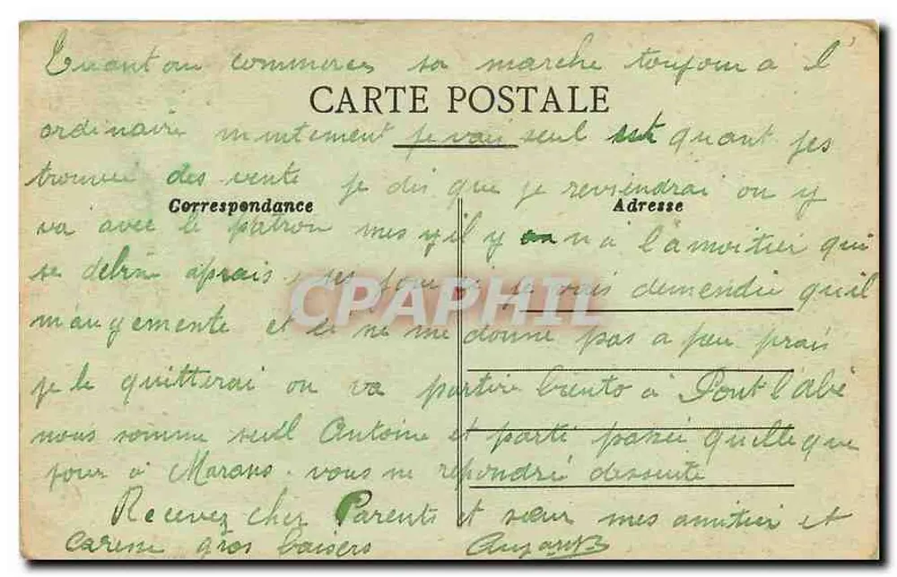 Rochefort — Brücke Martrou Transbordeur — Torpedoboote in Charente — Nr. 4184 - Rückseite
