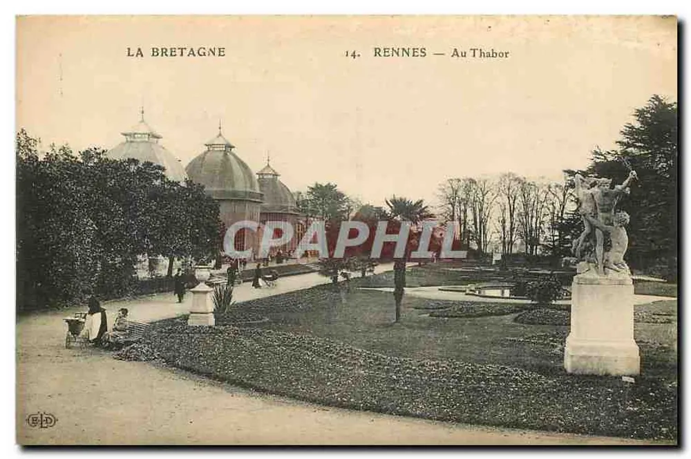 Rennes — Au Thabor — La Bretagne, editor ELD, n°14 - Frente