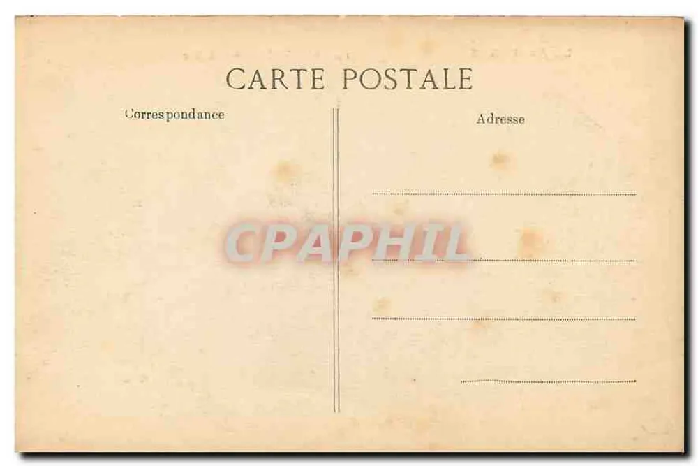 Rennes — Au Thabor — La Bretagne, editor ELD, n°14 - Verso